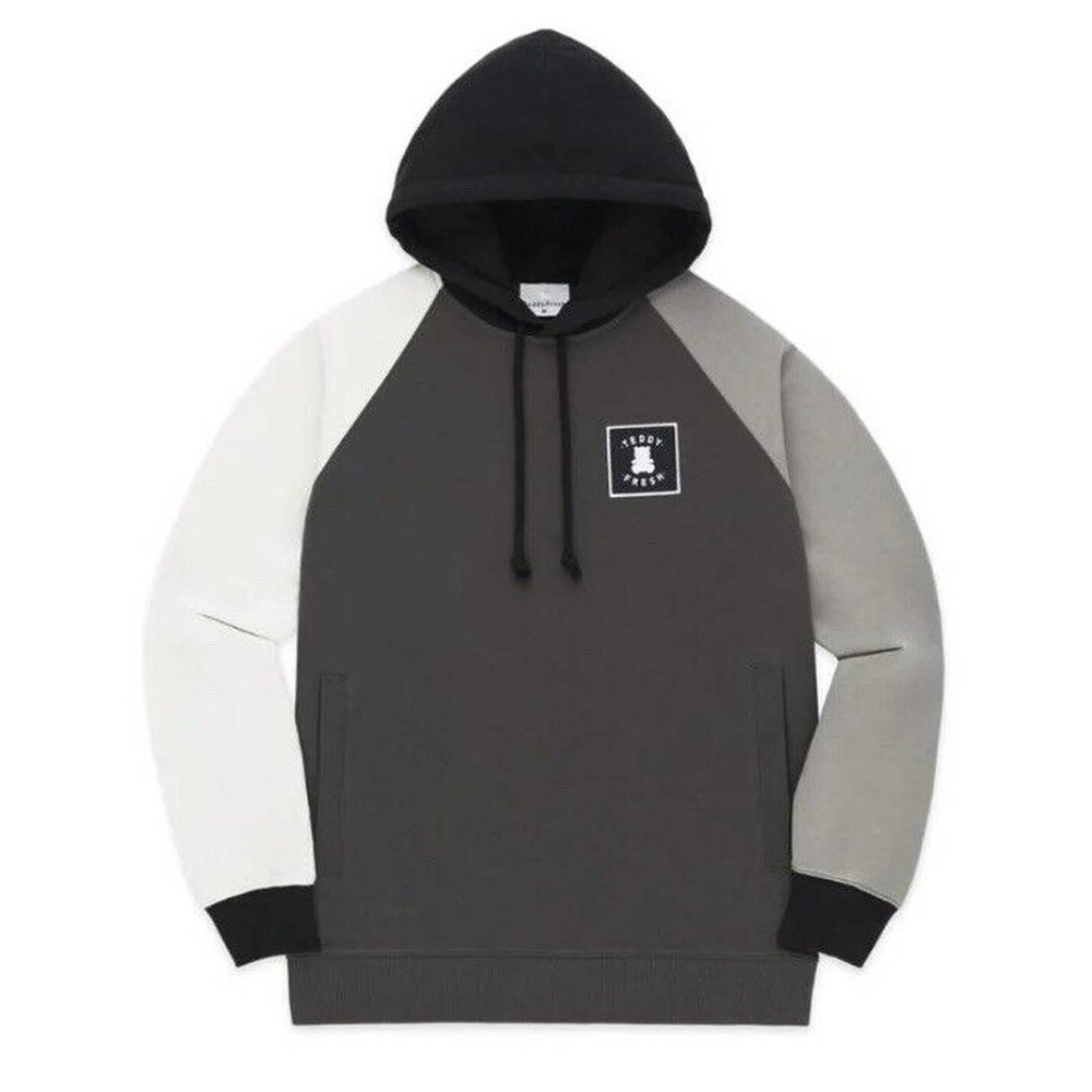 Teddy Fresh Monochrome Hoodie with Logo